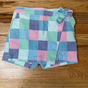 EUC VINEYARD VINES size 7 Multi Colored Whale Skort